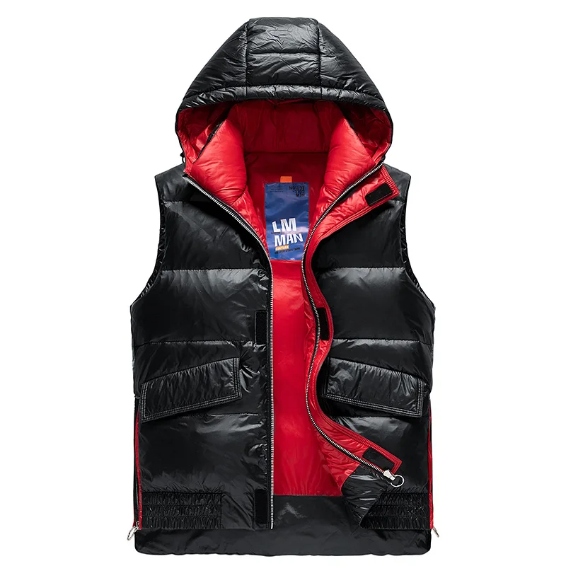 

Down vest warm shoulders undershirt students spelling color