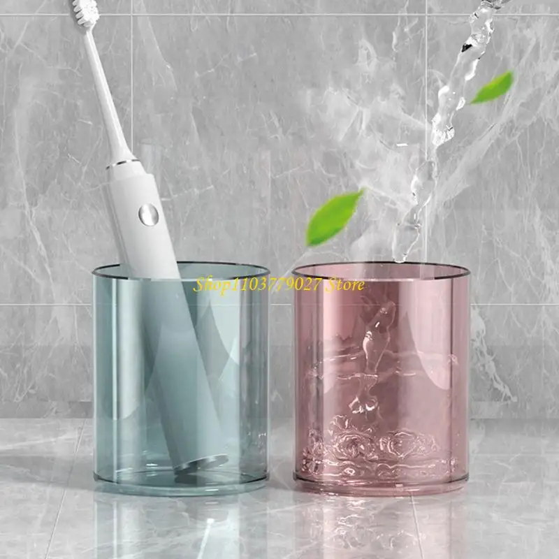 C4DF Toothbrush and Toothpaste Holder Rack Wall-mounted Storage Box Bathroom Supplies
