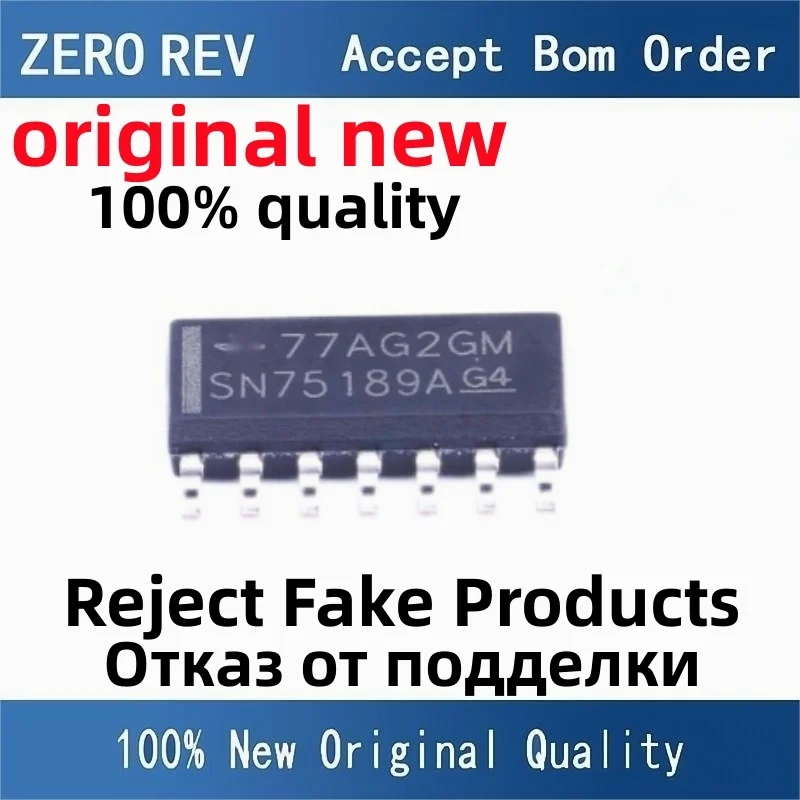 

5-10Pcs 100% New SN75189ADR SN75189A SN75188DR SN75188 SOIC-14 SOP14 Brand new original chips ic