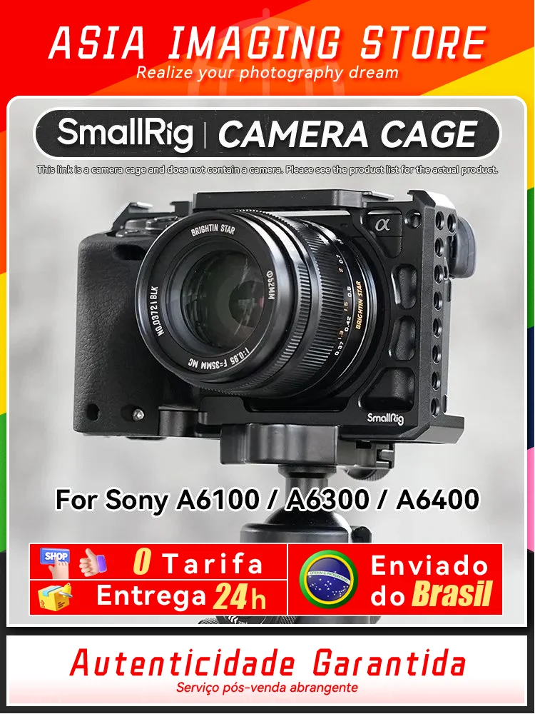 【 Do Brasil 】 SmallRig Camera Cage Handle Grip 1/4