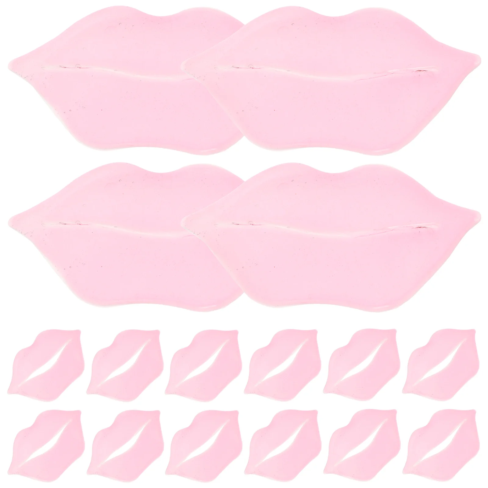 30 Pcs Lip Mask Miss Balm Skin Care Tools Skincare Gel Pads Pvc Collagen Patches