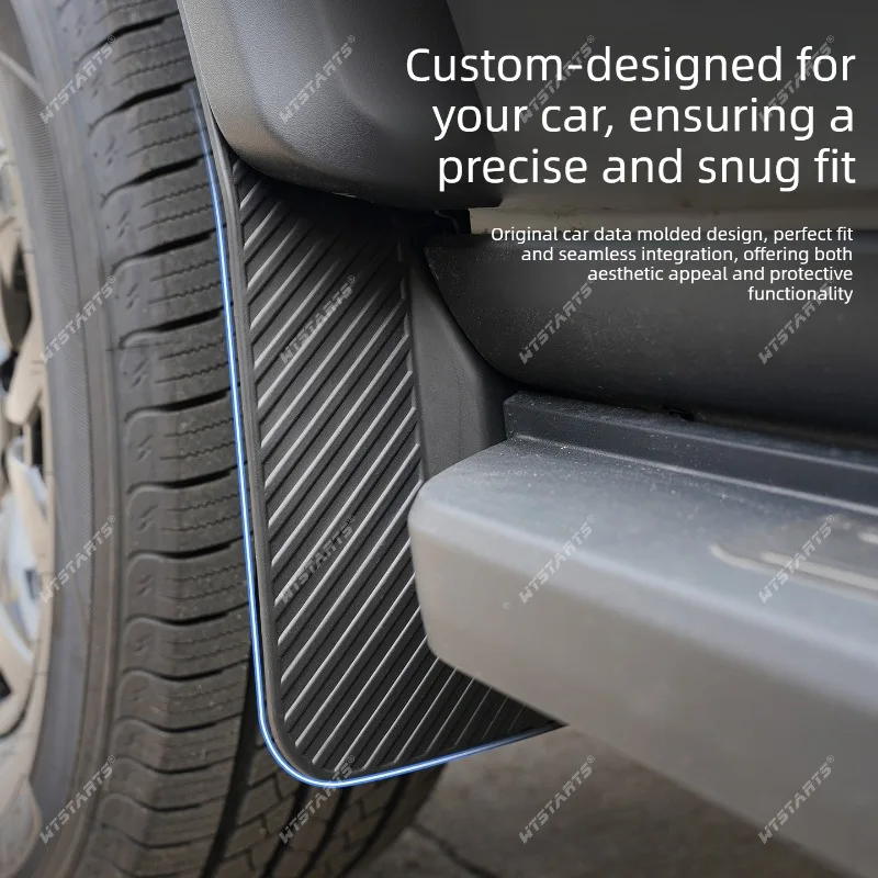For BAIC 212 T01 Off-Road Mud Flaps Front Rear Mud Guards Splash Guards Wheel Liners Exterior Accessories Prevent Mud Durable
