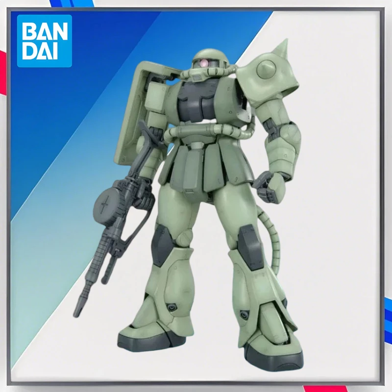 

Bandai-Kit of Model Gundam Mg 1/100 MS-06F Zaku II, New Mobile Report, Assembly Toys, Anime Action Figures, Christmas Gifts