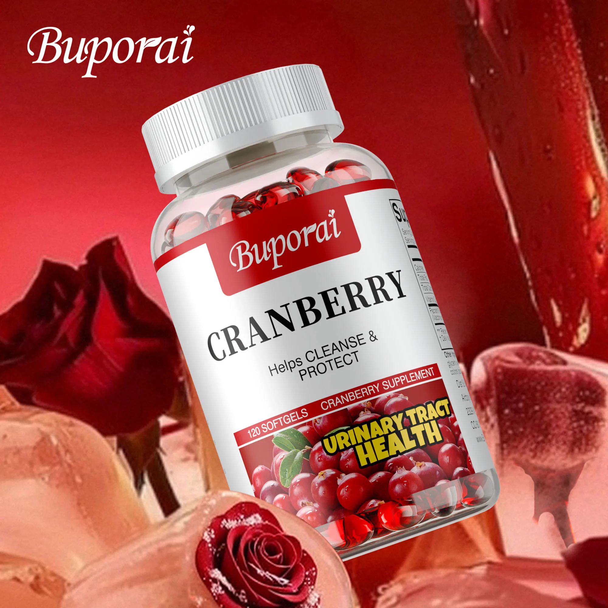 

Капсулы клюквы — очищающие почки, противовоспалительные, уменьшают темные пятна, способствуют здоровью мочеиспускания и здоровью мочевого пузыря.