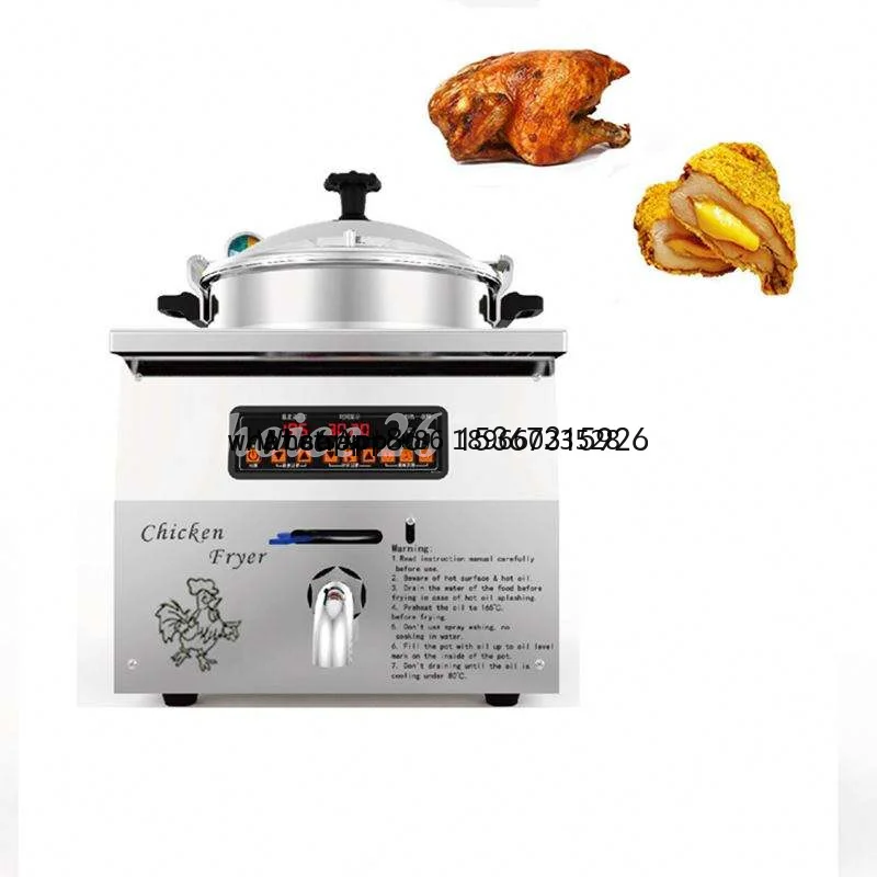 

Chicken Frymaster Fryer Newest Cooking Equipment Electric Frying Pan Commercial Pressure Fryer Single Tank Doritos Chips