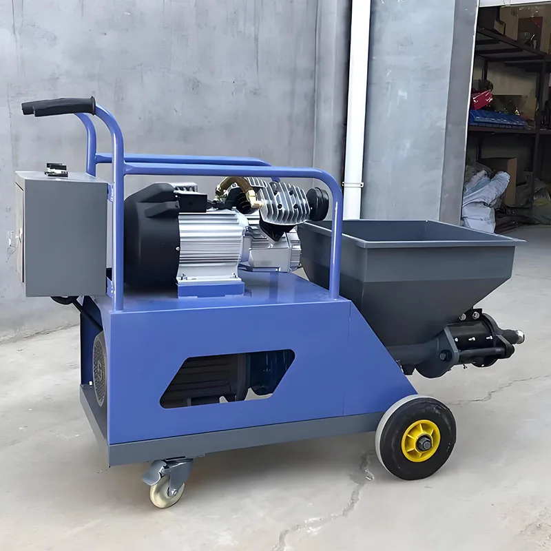 Fully Automatic Mortar Spraying Machine 311Model Spraying Machine Cement Hopper Gun High Efficiency