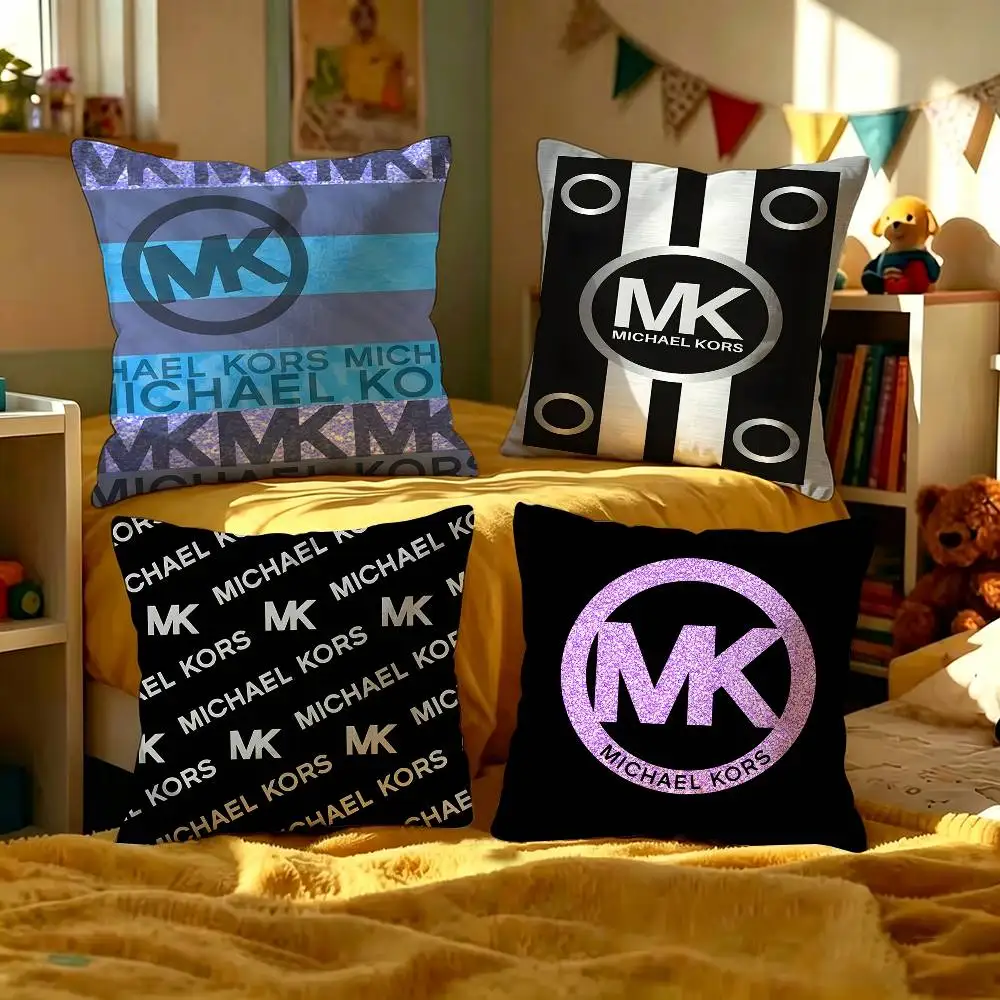 M-Michaels-Fashion-Kors Pillow Gifts Home Office Furnishings Bedroom Sofa Car Cushion Cover Case 45x45cm