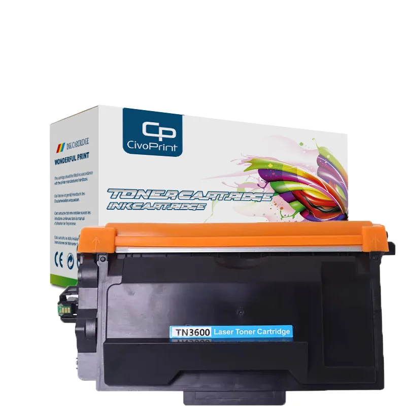 Compatible new chips brother TN3600 TN-3600 toner cartridge brother MFC-J5710DW L6910DN L5510DN/DW HL-L5210DN L6210DW