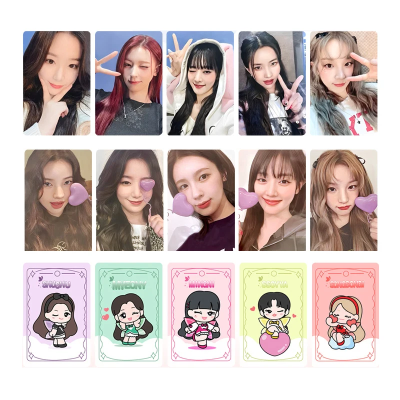 KPOP (G)I-DLE Merch Photocard GIDLE New Album Lomo Crads Photobook Fan Collection Card Poster Postcard Photos Gift