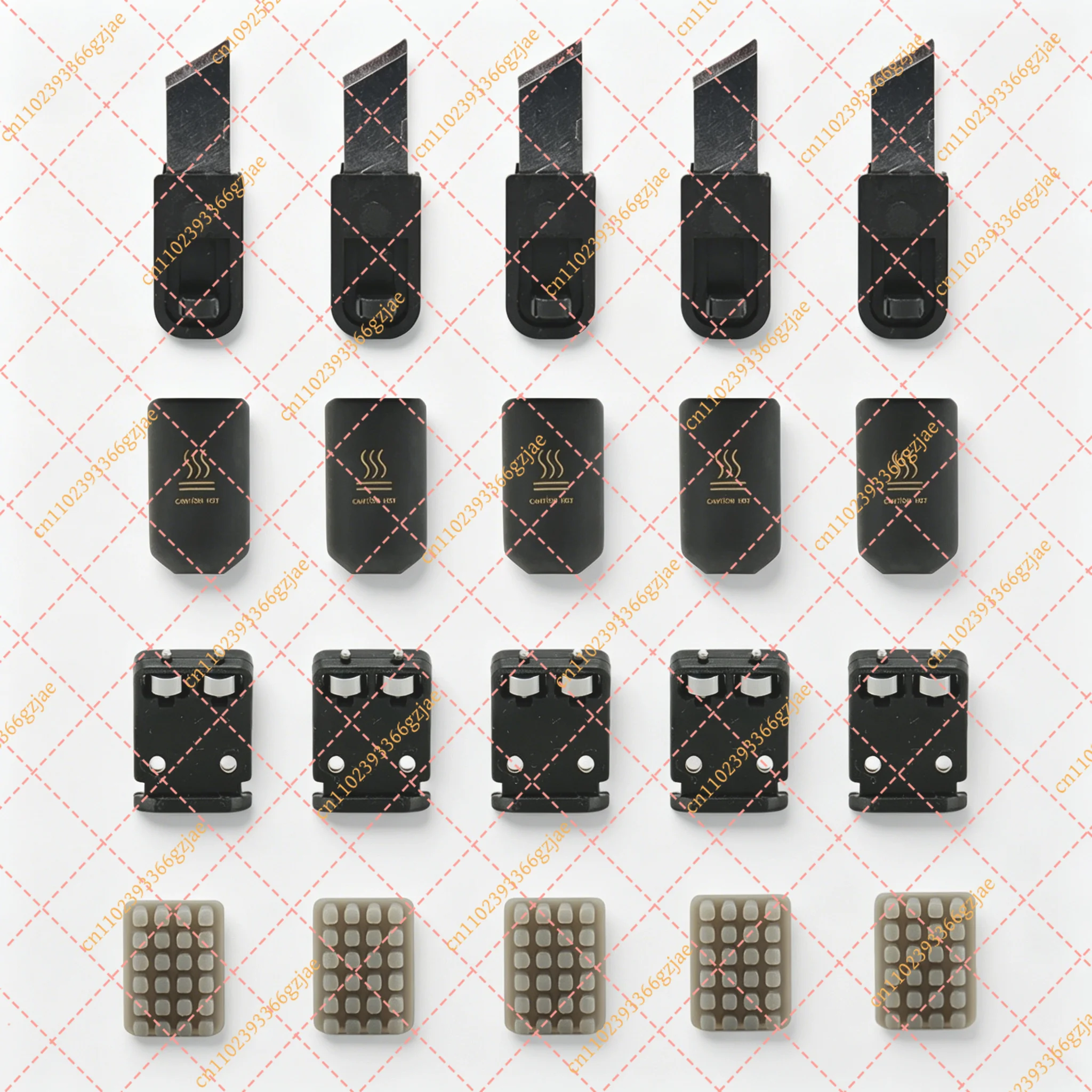 for QIDI Max4 Hotend Silicone Sock/Waste Bin Pusher Plate Silicone/Cutter Blade 3d printer parts