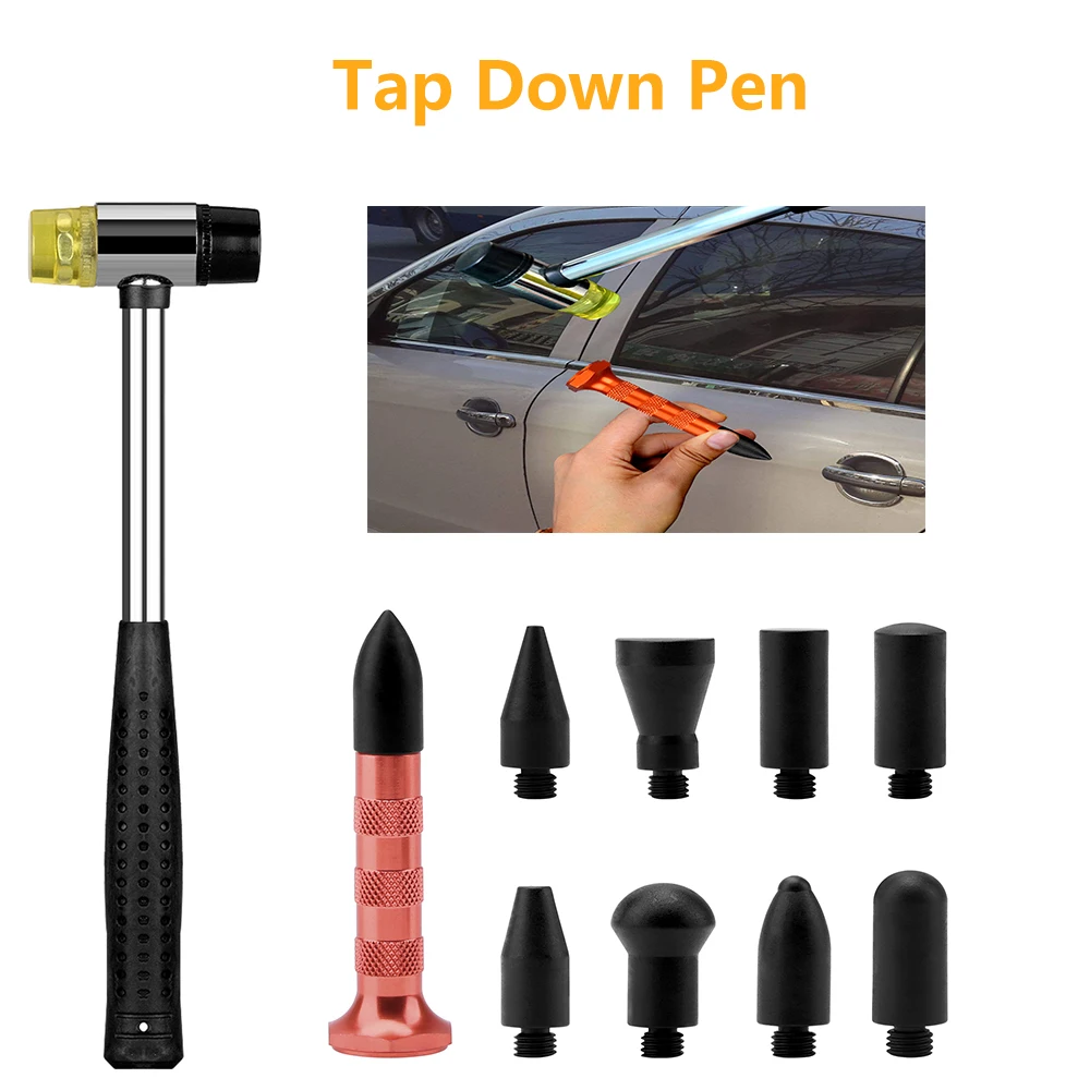 PDR Dent Removal Tool Kit Auto Body Paintless Dent Repair Kit Car Dent Removal Dent Repair Kit