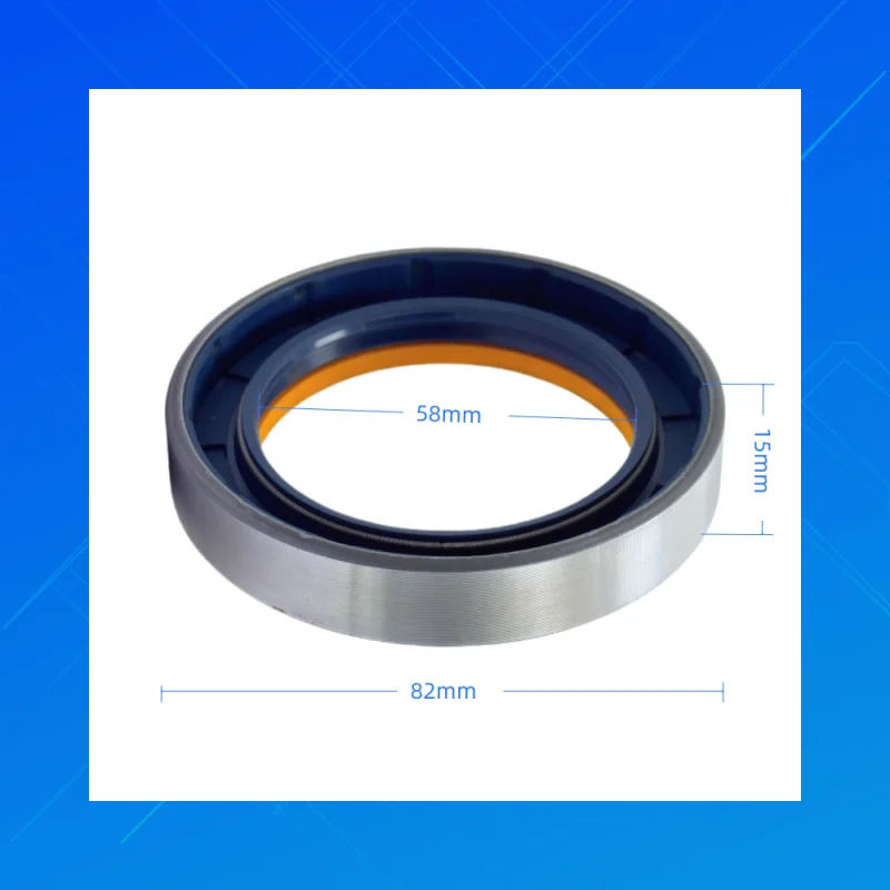 

DMHUI high-quality tractor oil seals, Size 58x82x15 mm, COMBI SF2 style, NBR +AU materials, suitable for Corteco 12001902B