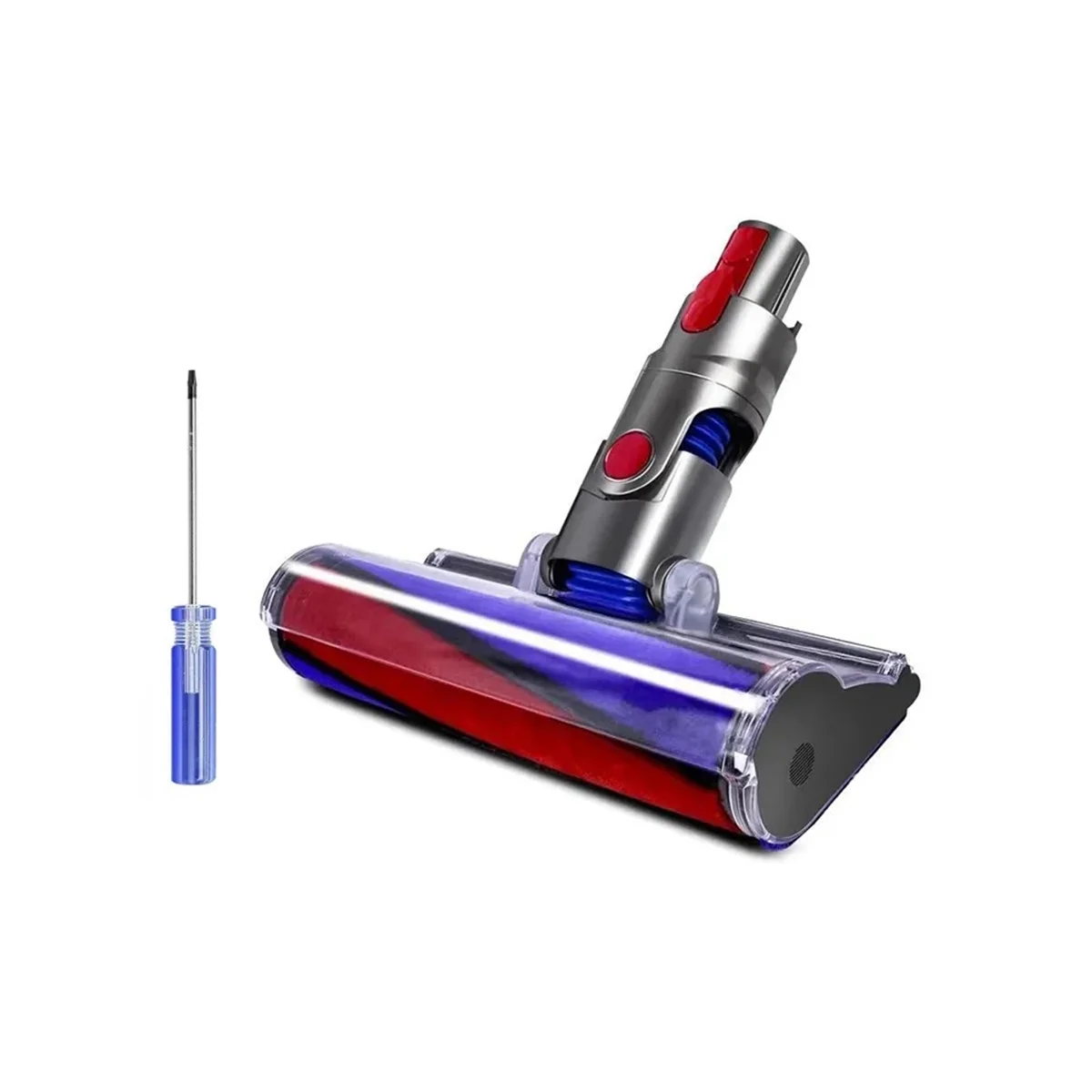 

Motorized Floor Brush Head Tool for Dyson V7 V8 V10 V11 Vacuum Cleaner Soft Velvet Roller Brush Suction Head Replacement