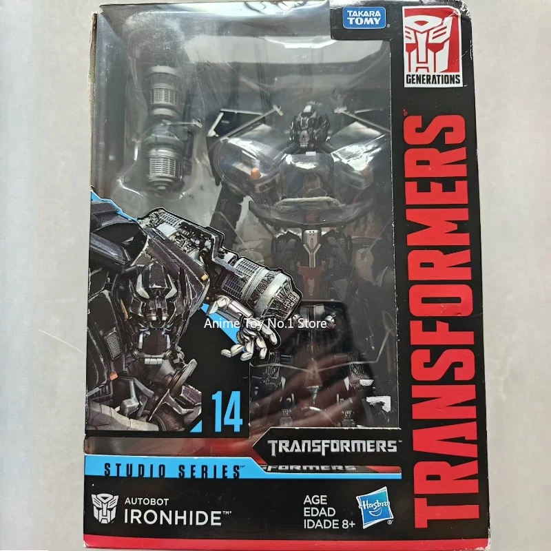 Oryginalny Model Transformera SS-14 Ironhide Anime Figurka Akcji Popularne Ulubione Figurki Transformujące Optimus Prime Zabawki Prezenty