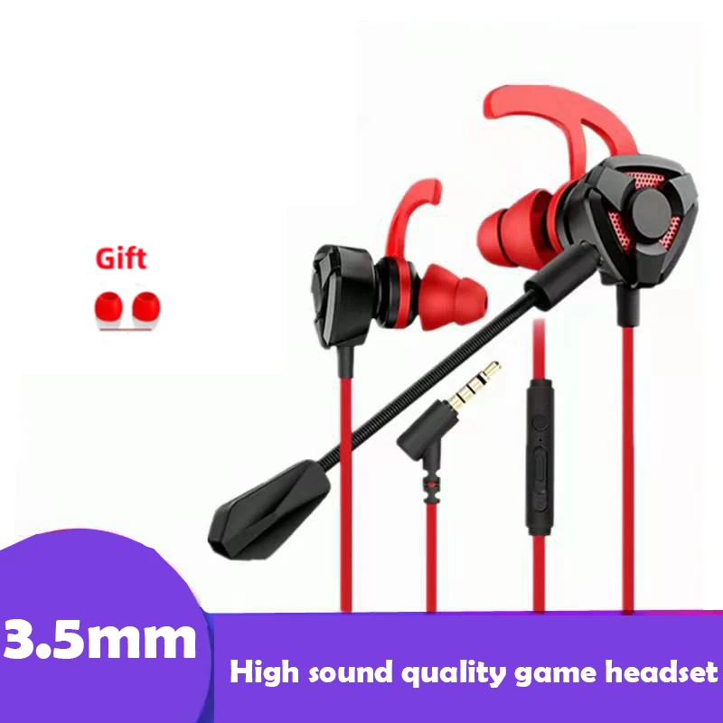 

Headset Player Headset Game Earbuds with Microphone Wired Ear for PUBG PS4 CSGO Casque Laptop Machine Computer Universal Game