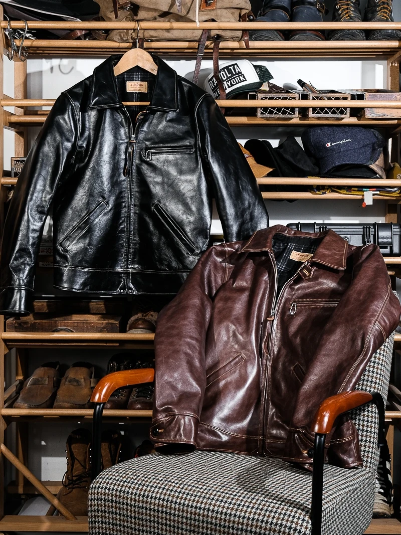 

Кожаная куртка 930 Retro Tea Heart в стиле California Bear с молнией, модная городская молодежная кожаная куртка