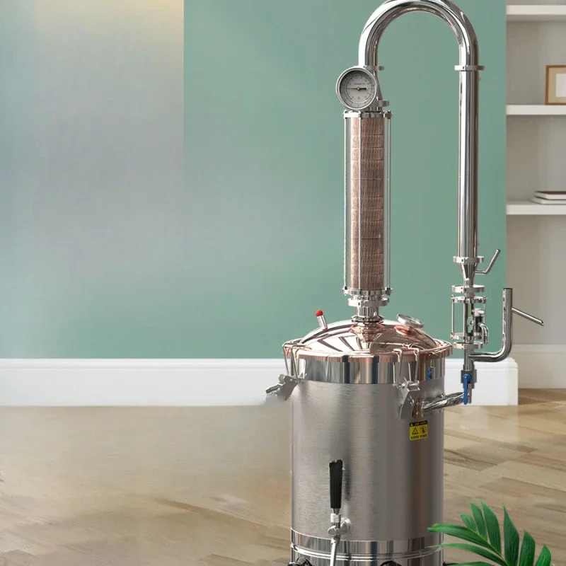 Extraction and production of distilled water distiller Homemade equipment Household distiller