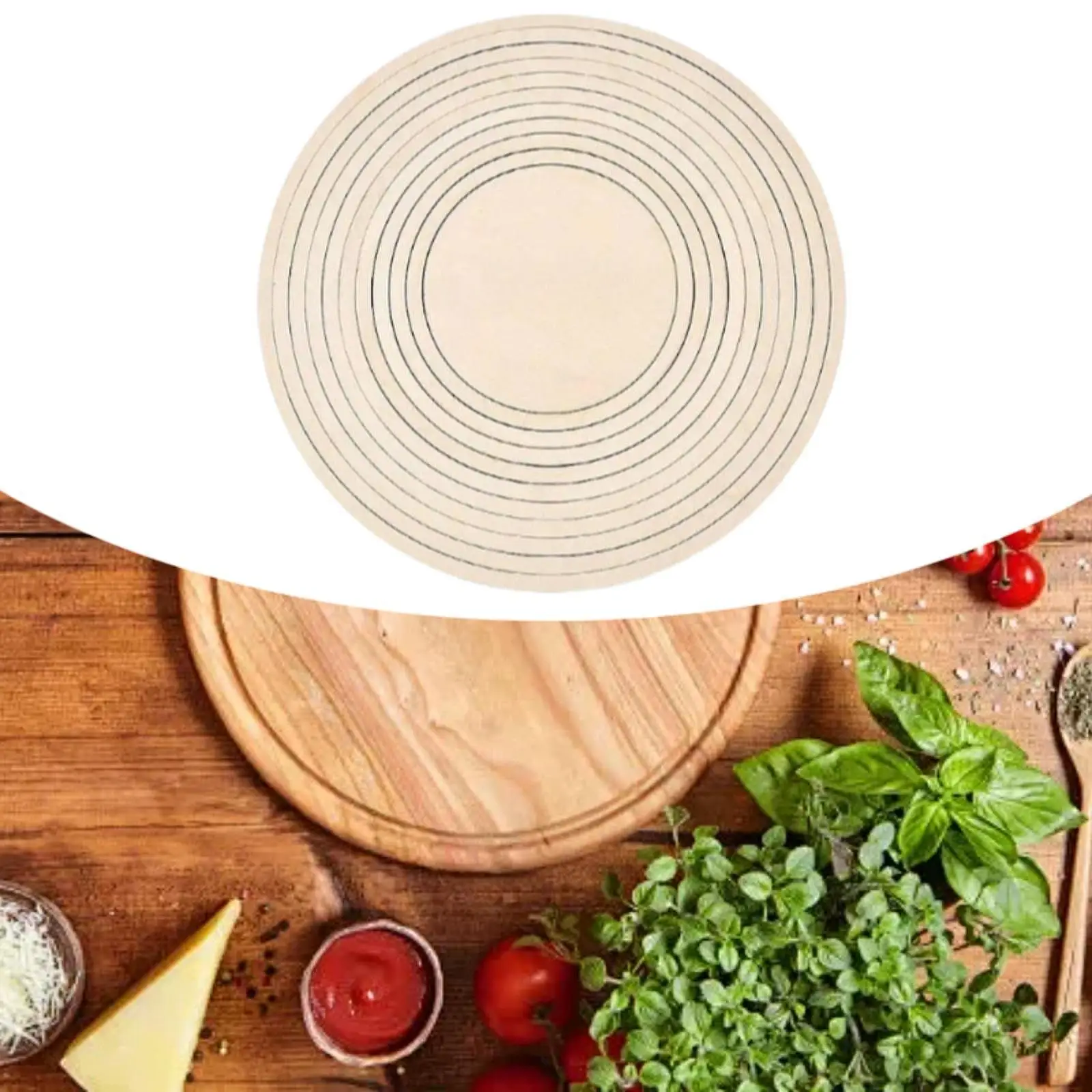 لوازم أدوات الفخار المستديرة، مجموعة قطع الطين، دليل القطع المركزي القابل للتكديس والسميك #4