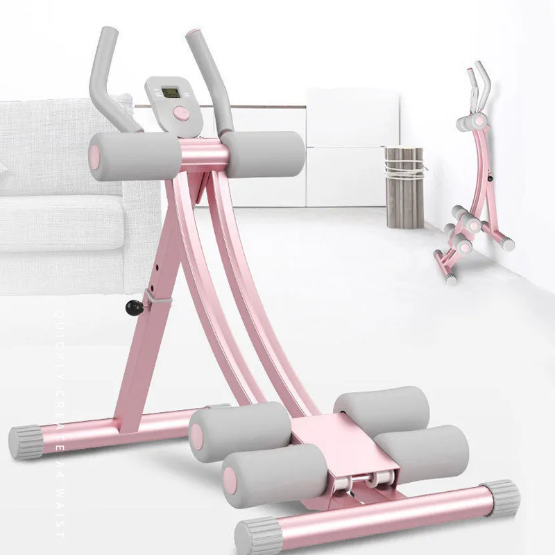 Indoor Games Gym Home Abdominal Exercise Machine Exercise Weight Loss Unisex Adjustable Foldable Portable Metal