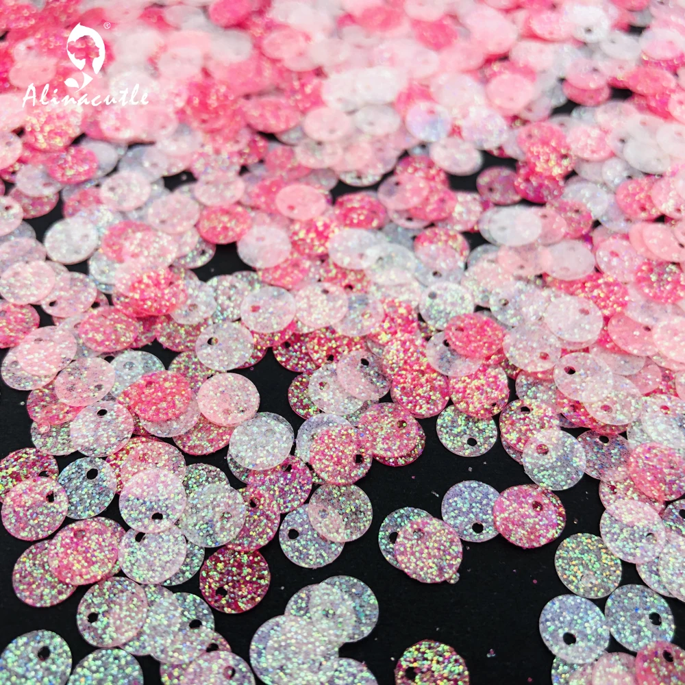 15g Glitter Round  Sequins Handmade Cards Nails Art Polymer Clay Slime Accessories Scrapbook Shakes Sequins