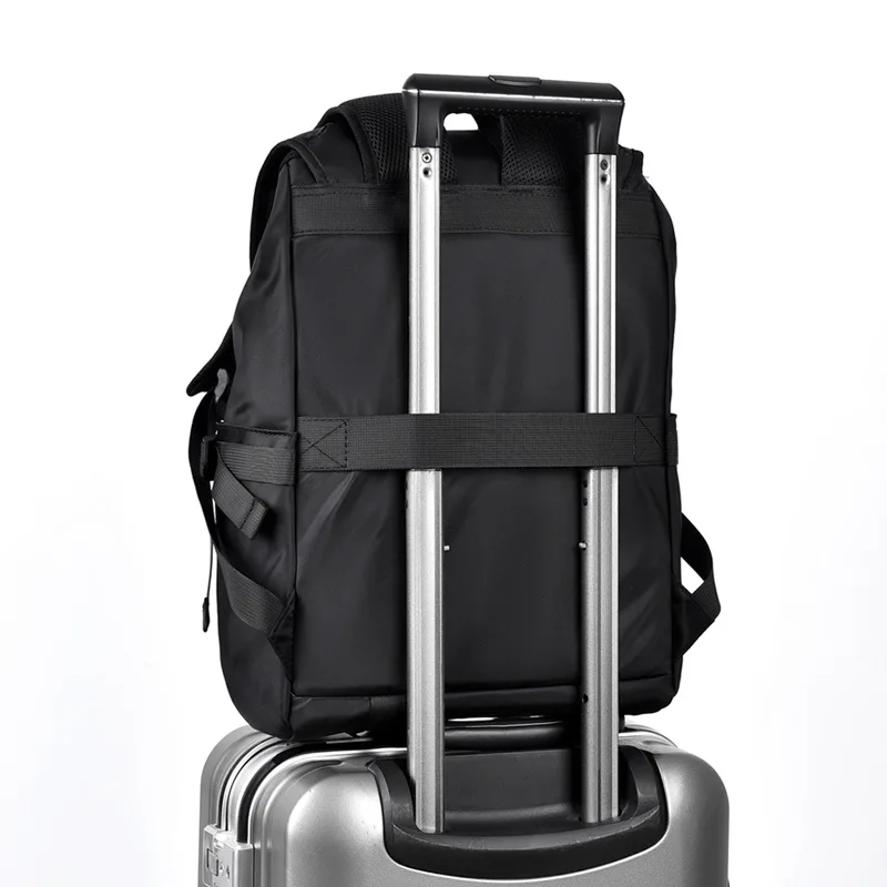 Casual backpack Men's high-end outdoor travel backpack Waterproof computer backpack Fashion travel schoolbag