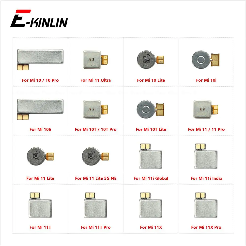 Motor Vibrator Module For XiaoMi Mi 10 11 10i 10S 10T 11i 11T 11X Pro Ultra Lite 5G NE Vibration Repair Parts