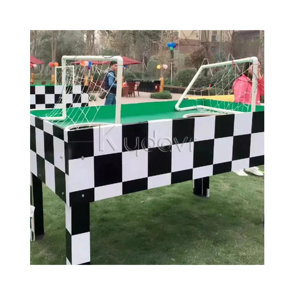 

Carnival Indoor Outdoor Mini Wooden Desktop Interactive Football Children Blow Ball Soccer Games Football De Table
