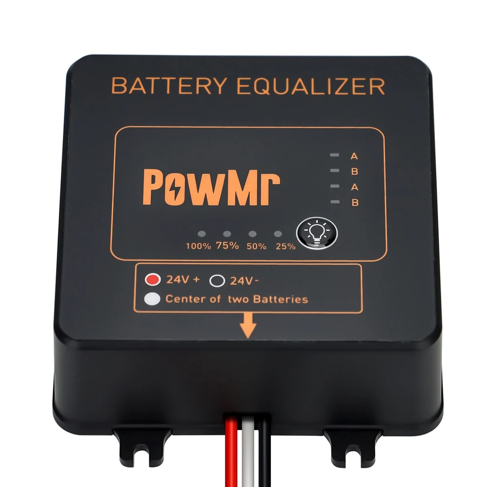 24V ReCharger Controller 24V Battery Equalizer Battery Balancer ReCharger Controller For LeadAcid Batteries Bank System