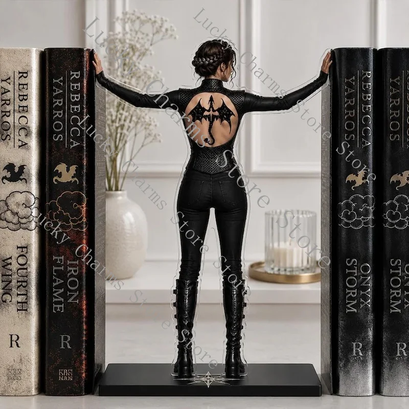 XadenBookshelf corner protectors，Fourth Wing Inspired Bookshelf Decor，XadenandViolet，Fantasy，EmpyreanSeries b