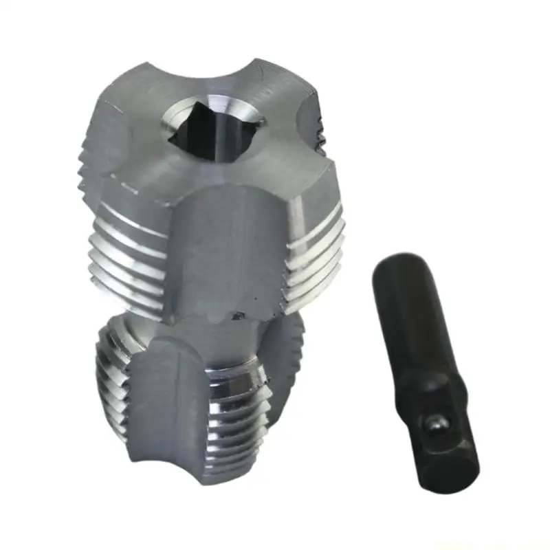 A2BE Versatile Internal Pipe Threader 1/2 & 3/4 Heavy Duty Internal Pipe Threader for Home Repairs & Industrial Installations