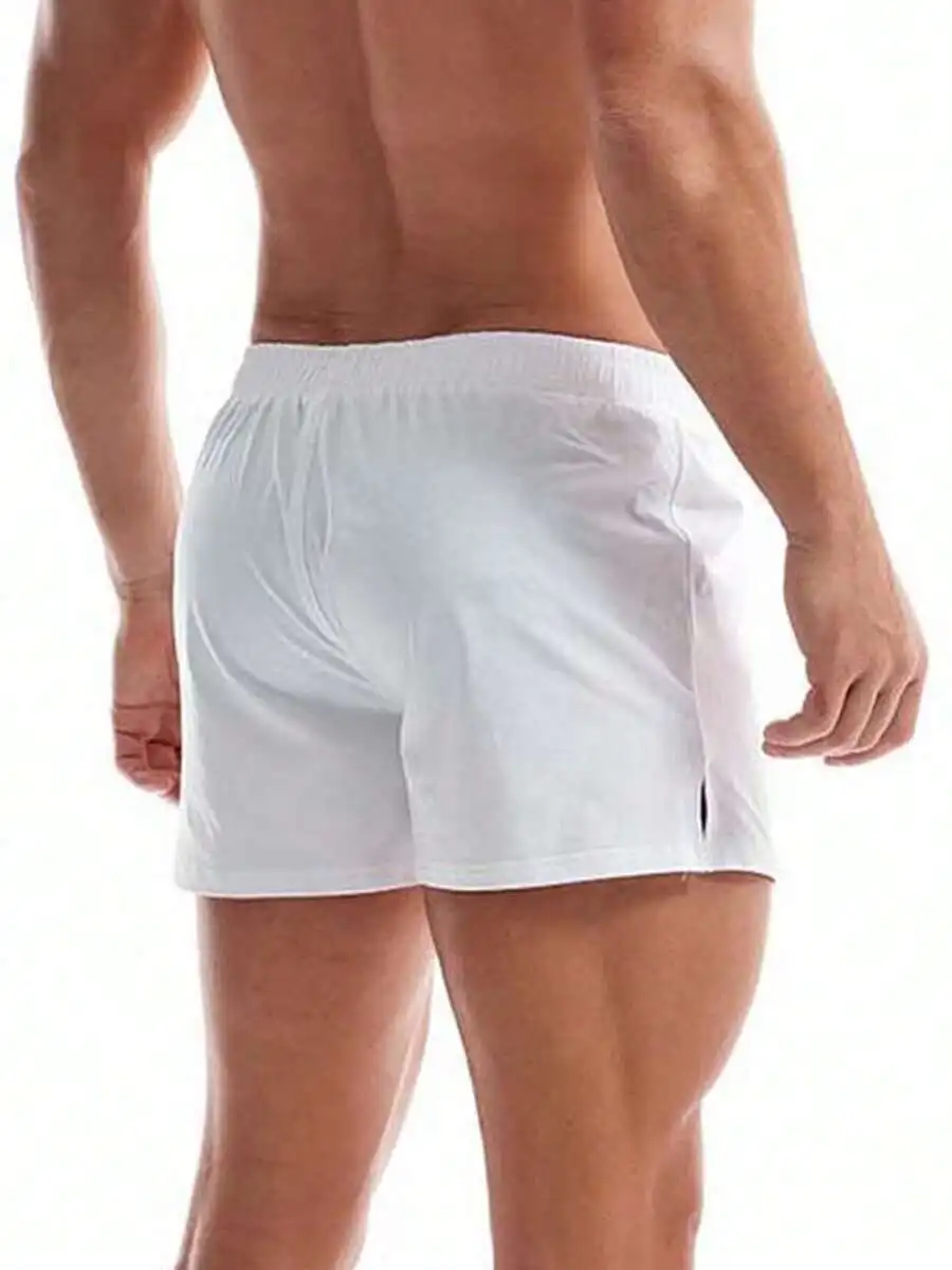 

Mens Lightweight Solid Low Rise Running Shorts For Workout Daily Life