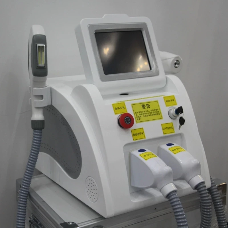 Equipo de belleza profesional 2 en 1, máquina de picosegundos para eliminación de tatuajes con láser ND Yag, IPL OPT, 2024 W, novedad de 3000