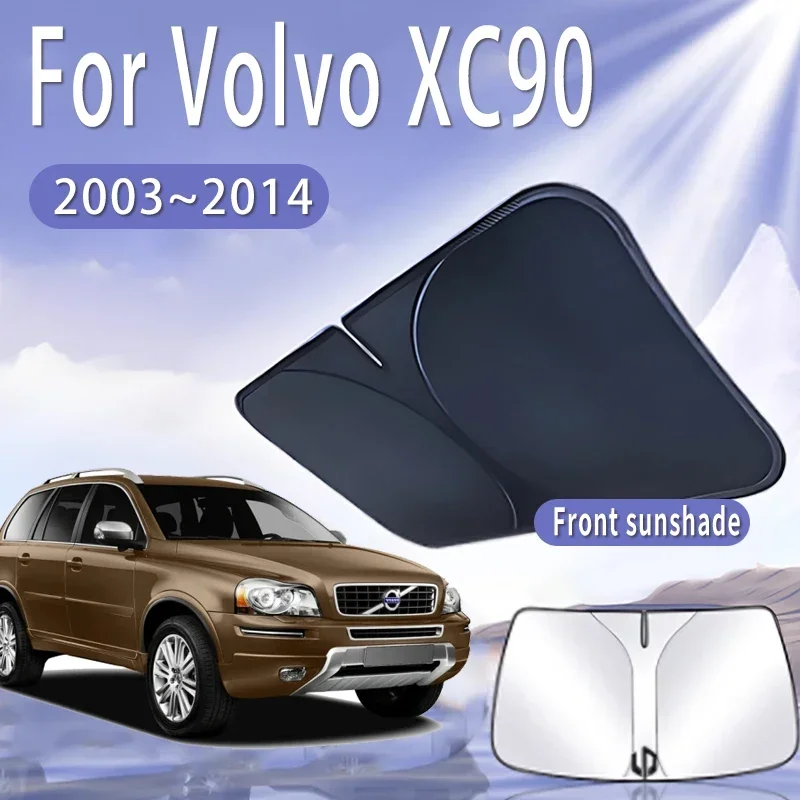 

Foldable Car Sun Visor For Volvo XC90 2003~2014 2010 Front Windshield Sunshade Heat Insulation Summer Cooling Auto Accessories