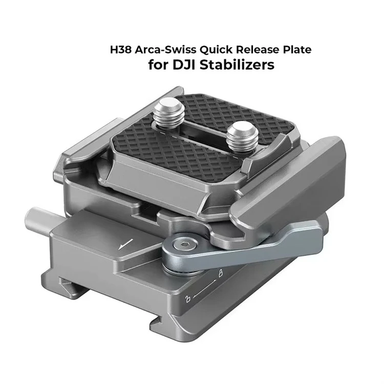 Quick Release Plate Compatible with H38 Arca Standard Stabilizer Bracket Fit RS 4 RS4 Pro RS 3 RS3 Pro RS3 Mini RS 2