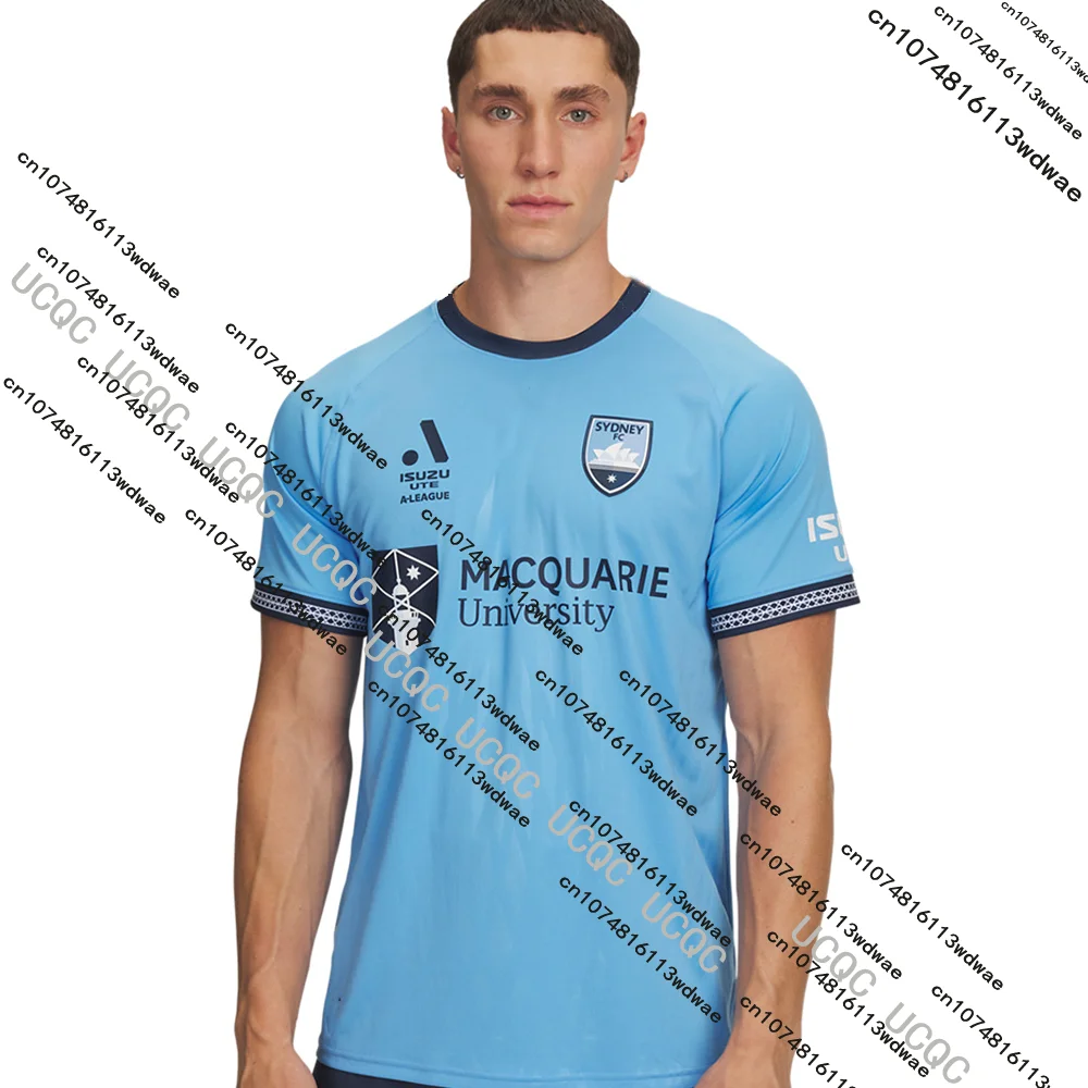 

Australia 25/26 New Super Football Jersey Sydney 3D Printed Quick-dry Soccer T-Shirts Men's Sports Training Jerseys