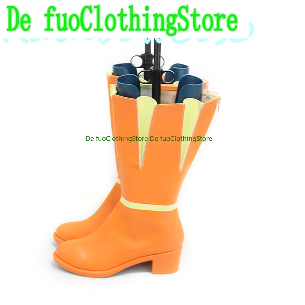 Defuoclothing sereia melodia seira cosplay sapatos botas jogo anime jogo rpg festa de halloween adereços sapatos botas