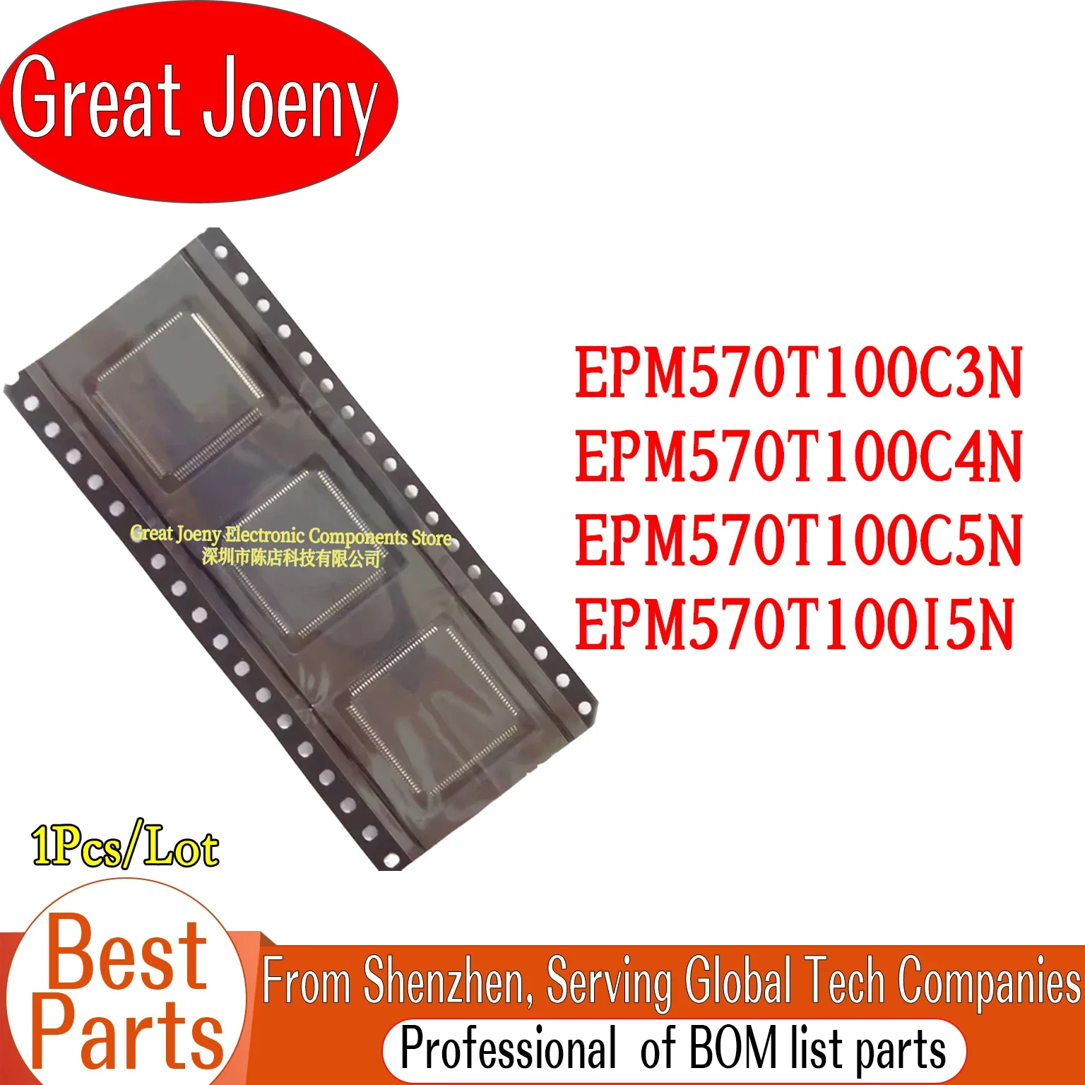 

EPM570T100 EPM570T100C3N EPM570T100C4N EPM570T100C5N EPM570T100I5N IC Chipset TQFP-100 Bulk Best Price