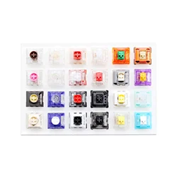 Acrylic Switch Tester Gateron Switch Kialh Box JWICK Switch for Mechanical Keyboard White Silent EQUALZ TECSEE Linear