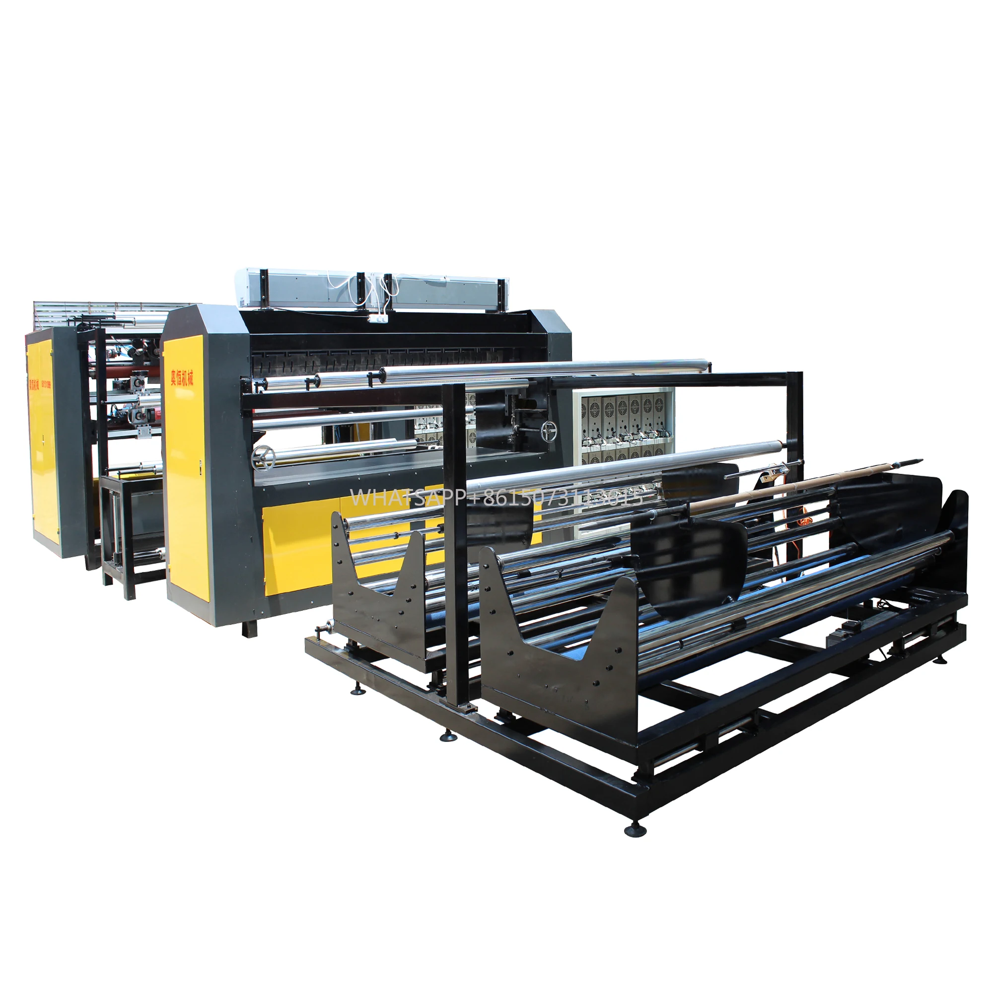 Prodotto di alta qualità AH-SC1000-3500 Macchina da taglio per tessuti in microfibra ad ultrasuoni da 20 KHz a risparmio energetico e trasversale//