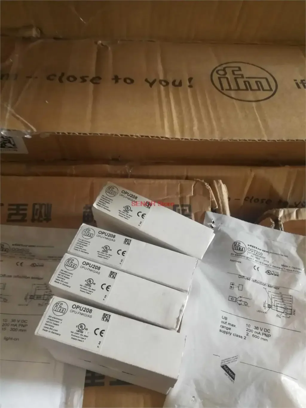 

New German sensor OPU208 goods