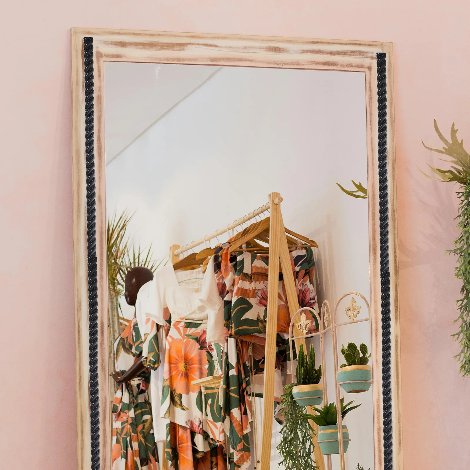 

1 Roll PU Flexible Decorative Trim Self Adhesive Splashproof Mirror Frame Border for Walls Ceilings Easy to Install