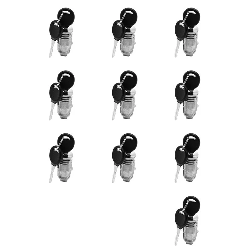 NEW HOT in Stock-10X Ignition Key Switch Cylinder Lock With Keys For Chrysler Voyager Dodge Jeep Cherokee Plymouth 5003843AB
