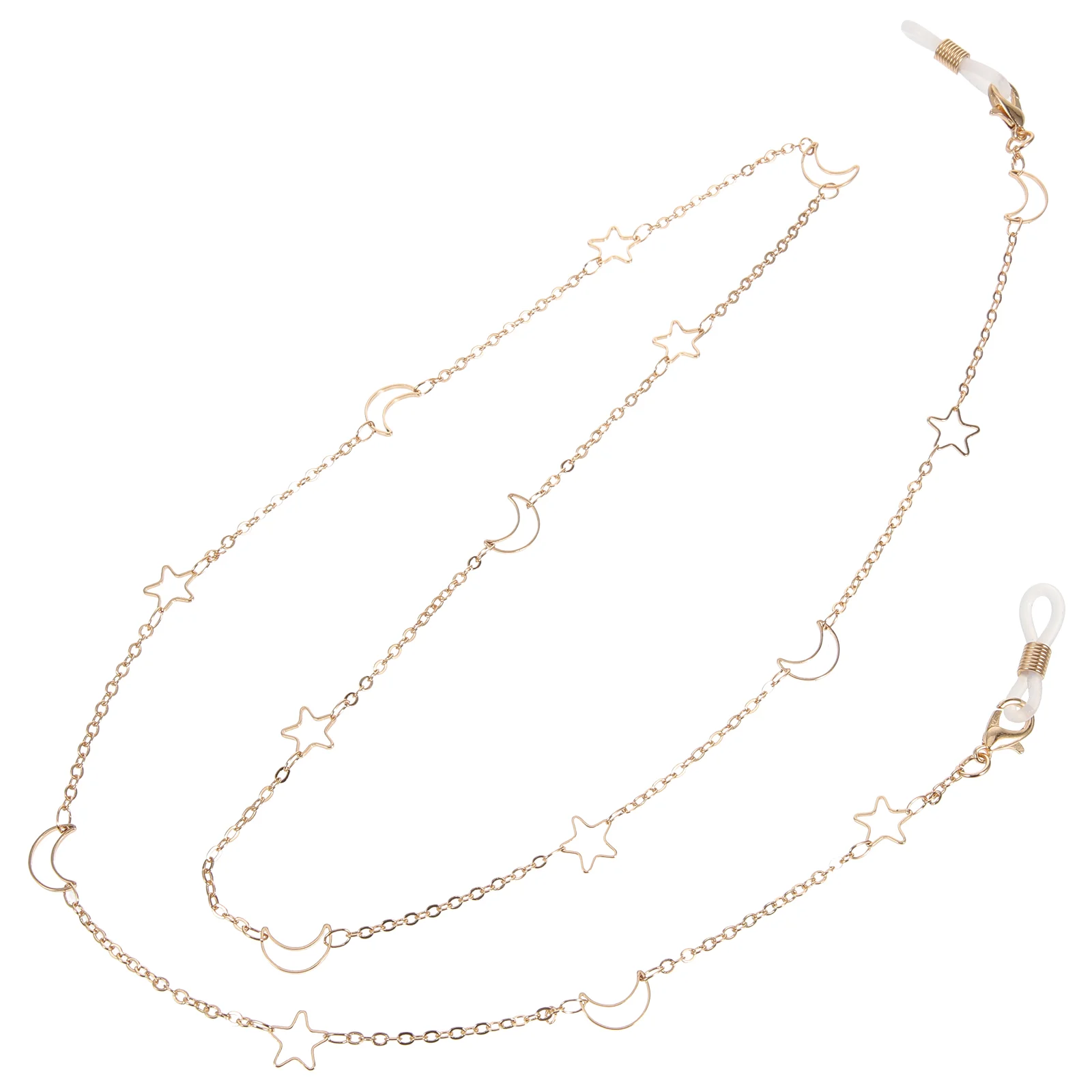 

Moon Glasses Chain Lanyard Copper Eye Holders Around Neck Eyeglass Chains for Women
