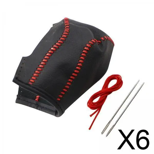 

Wear Resistant Gear Head Shift Knob Cover PU Leather Protector Dustproof Sleeve for Honda CR-V 2012 2014 Car Handle