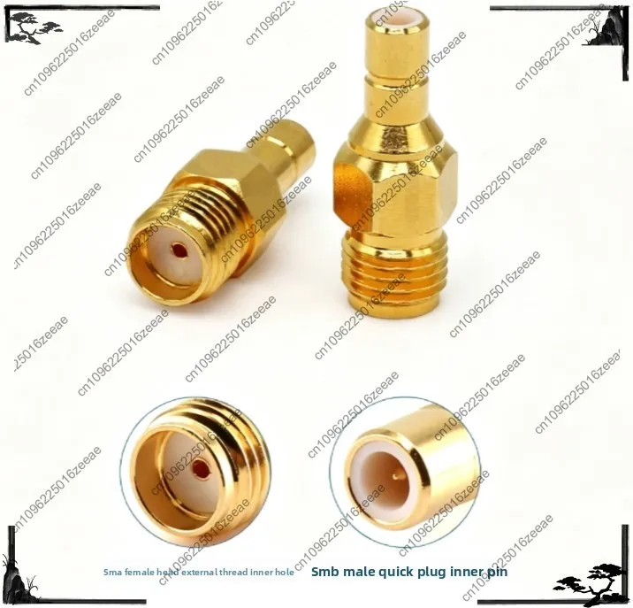 1pc 4g test adapter coaxial adapter male to female sma/smb-kj accessories