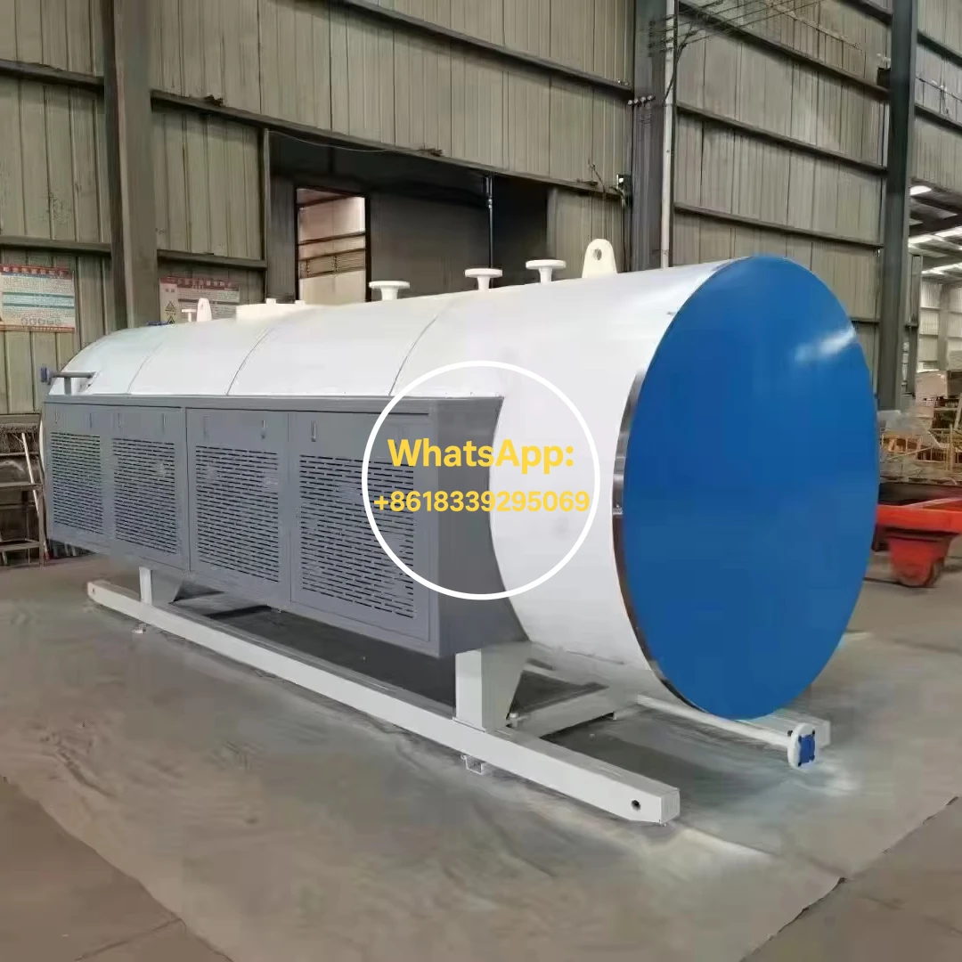 WDR Natural Circulation Electric Heating Steam/Water Boiler High Efficiency Automatic Stainless Steel Industrial Use Horizontal