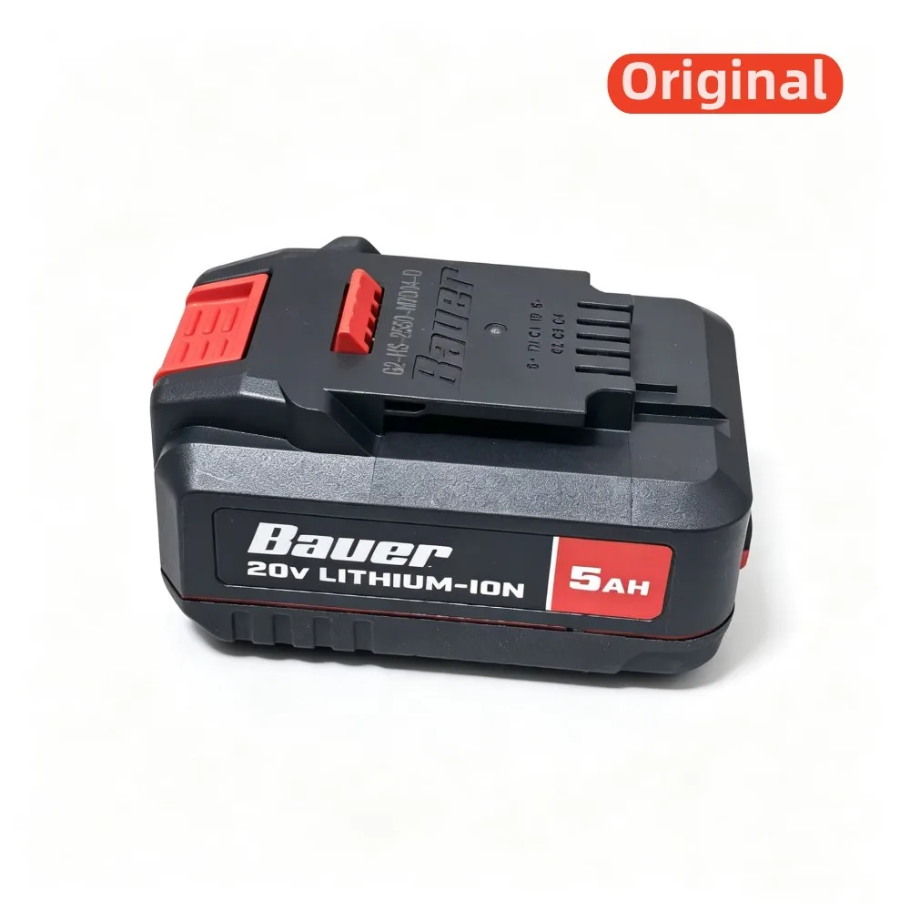 Original 5Ah for Bauer 20V 1701C-B 1702C-B 1781C-B1 1792C-B1 1895C-B 1907C-B Electric Saw Drill Screwdriver Power Tool Battery