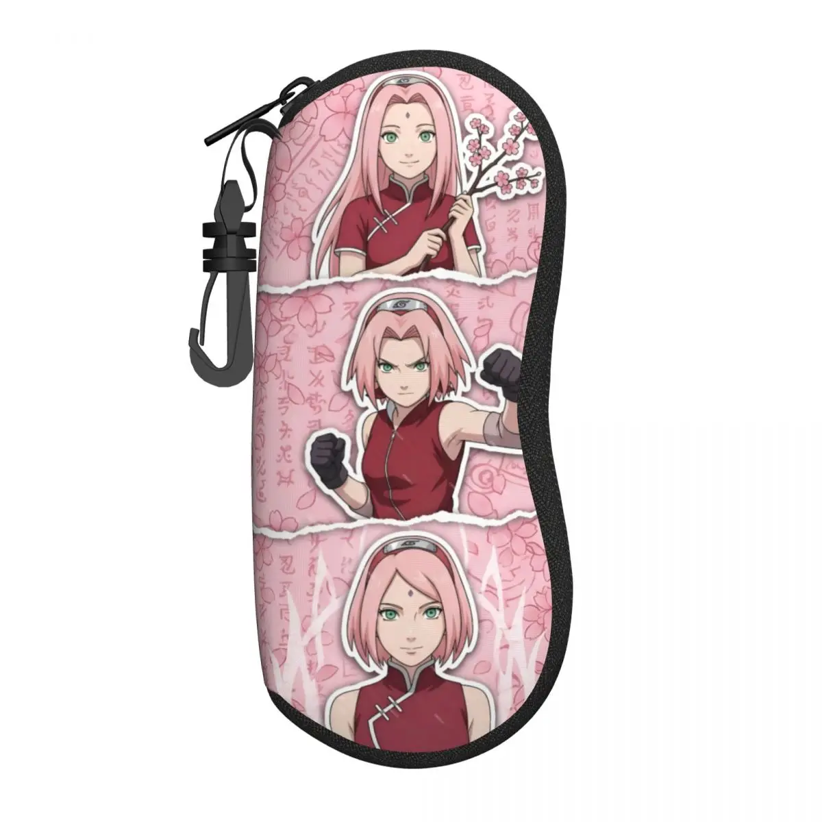 

Custom Anime S-Sakuraes H-Harunoes Eyeglass Glasses Case Women Men Soft Hot Sunglasses Protective Pouch