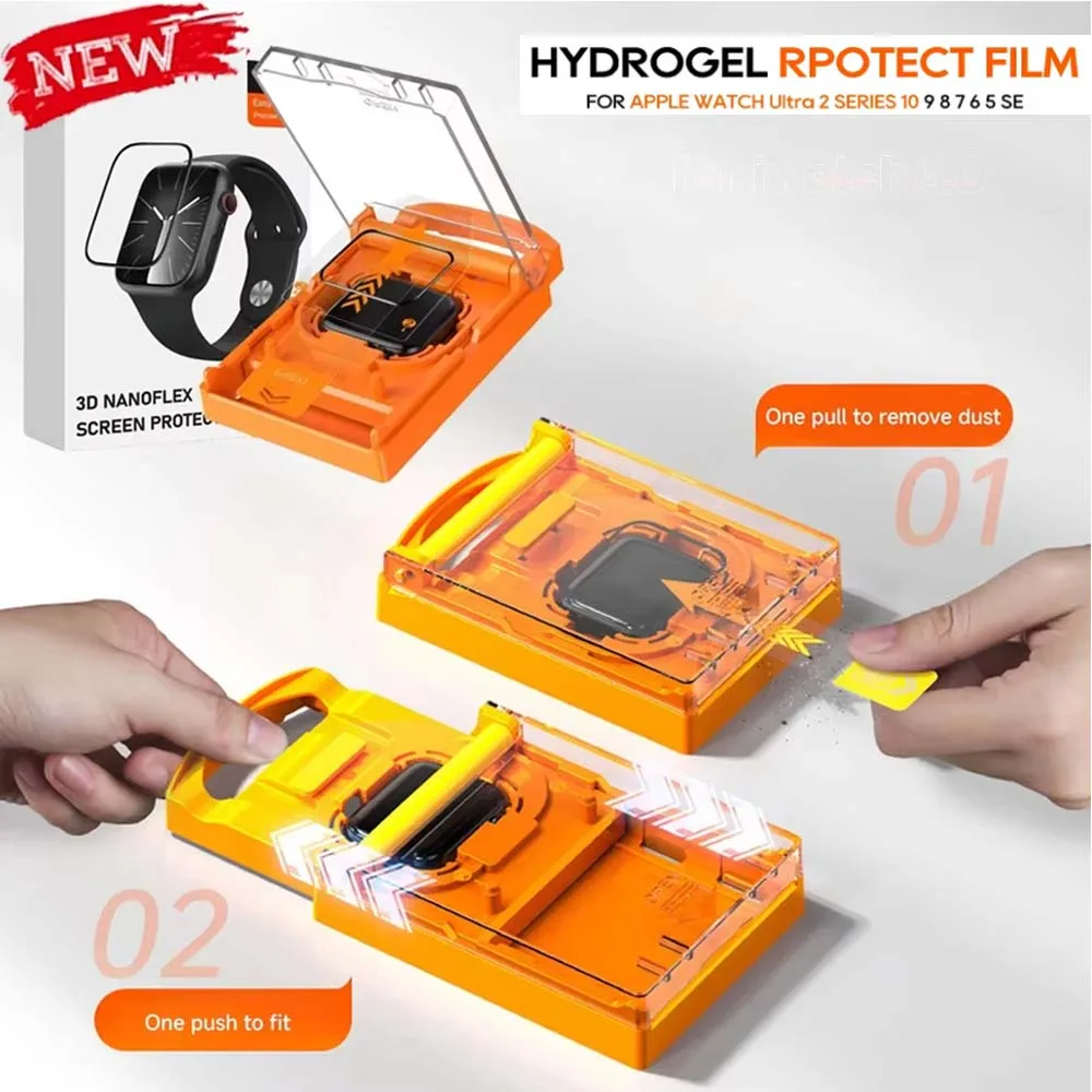 NEW High Quality Flexible Film for Apple IWatch Ultra 2 49MM Series 10 9 8 7 6 5 4 SE 46mm 42mm 45mm 44mm 41mm Screen Protector