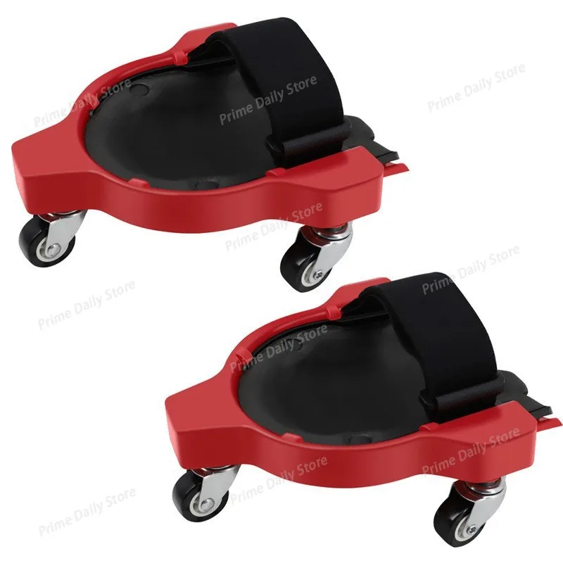 Rolling Knee‑Protection Pad with Built‑In Foam Cushion, Wheeled Accessory for Tile‑Vinyl Flooring & Auto‑Repair Knee Safeguard